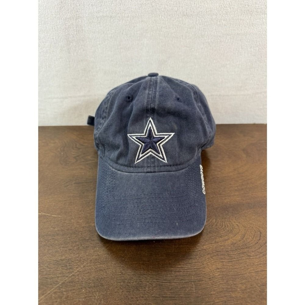 Dallas Cowboys Reebok NFL Adjustable Dad Hat – Navy Blue Star Logo